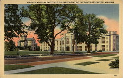 Viriginia Military Institute, The West Point of the South Lexington, VA Postcard Postcard