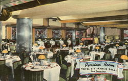 Persian Room, Hotel Sir Francis Drake Postcard