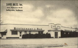 Saarge Biltz, Inc. Restaurant and Bar Lafayette, IN Postcard Postcard