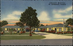 Grant Motel St. Petersburg, FL Postcard Postcard