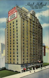 Hotel Holland, near Times Square Postcard