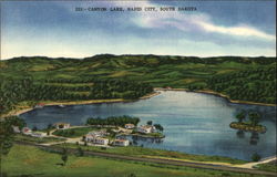 Canyon Lake Rapid City, SD Postcard Postcard