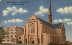 Broadway Baptist Church Postcard