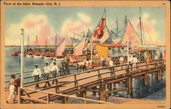 View at the Inlet Postcard