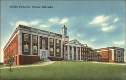 Omaha University Postcard