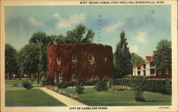 Round Tower, Fort Snelling Postcard