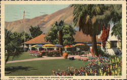 Front Terrace, the Desert Inn Postcard