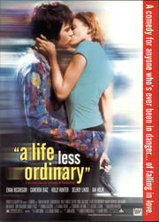 A Life Less Ordinary Movie and Television Advertising Postcard Postcard