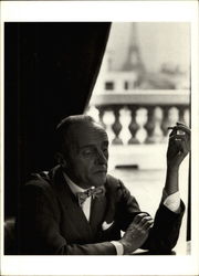 French Film Director Rene Clair, Paris, 1961 Postcard