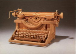 Typewriter, 1972 Postcard