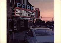 OK 19 Park 1980 Theater Disney's Lady and the Tramp Postcard