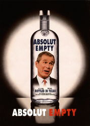 Absolut Empty Postcard