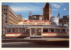 Mickey's Dining Car 1978 Postcard