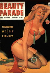 Pin-Ups World's Loveliest Girls Advertising Reproductions Postcard Postcard