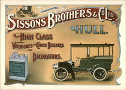 Early Motor Car Series (A) Advertising Reproductions Postcard Postcard