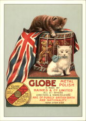 Globe Metal Polish Postcard