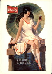 Coca Cola: 7 Million Drinks a Day Postcard