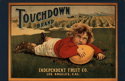 Touchdown Brand Postcard