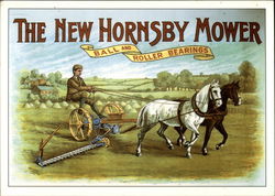 The New Hornsby Mower: Ball and Roller Bearings Postcard