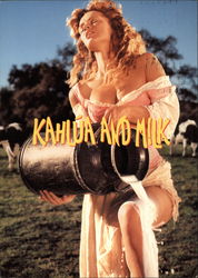 Kahlua and Milk Modern (1970's to Present) Postcard Postcard