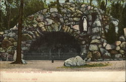 Grotto at Notre Dame South Bend, IN Postcard Postcard