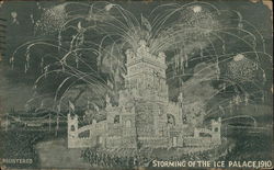 Storming of the Ice Palace, 1910 Postcard