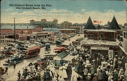 Old Orchard Street from the Pier Postcard