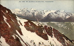 Mt. Olympus, Olympic Mts Postcard