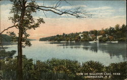 View on Ballston Lake Schenectady, NY Postcard Postcard