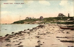 Manomet Point Plymouth, MA Postcard Postcard