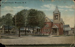 Baptist Church Postcard