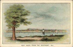 From the Southeast New Haven, CT Postcard Postcard