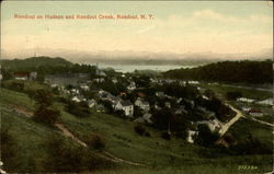 Rondout on Hudson and Rondout Creek Postcard