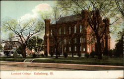 Lombard College Galesburg, IL Postcard Postcard