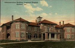 Administration Building, Cragmont Hospital Postcard