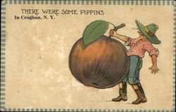 There Were Some Pippins Postcard