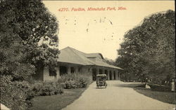 Pavilion, Minehaha Park Postcard