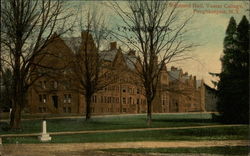 Raymond Hall, Vassar College Postcard