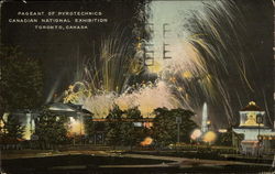 Pageant of Pyrotechnics, Canadian National Exhibition Postcard