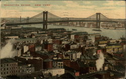 Manhattan Bridge Postcard