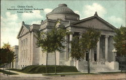 Christian Church, Independence and Gladstone Boulevards Postcard