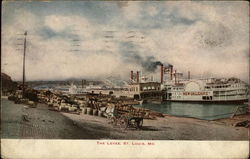 The Levee Postcard