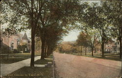 Upper Genesee St Postcard