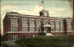 Pierson High School Sag Harbor, NY Postcard Postcard