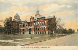 West Side High School Postcard