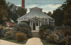 Green House, I.S.N.U Normal, IL Postcard Postcard