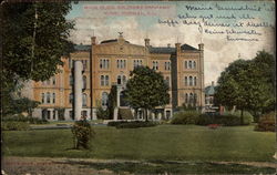 Main Building, Soldiers Orphans' Home Postcard