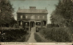 L.B. Farnsworth's Residence Postcard