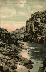 Valdez Harbor, Santa Cruz Island Postcard