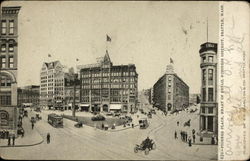 Pioneer Place, heart of the retail business district Postcard